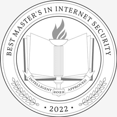 intelligence.com 2022 best masters in internet security badge