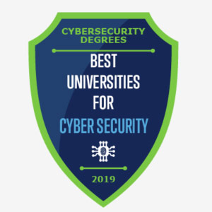Best Universities for Cybersecurity Badge 2019