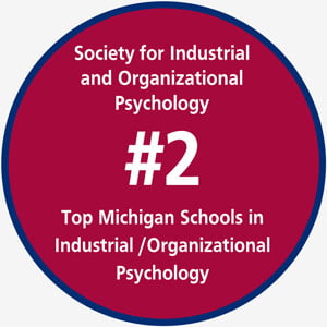 Detroit Mercy ranked #2 Top Michigan Schools in Industrial and Organizational Psychology