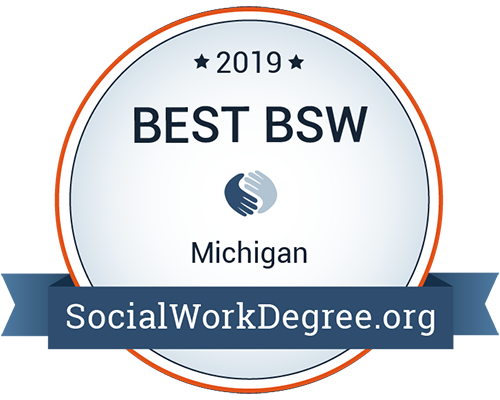 Best Social Work Degree badge