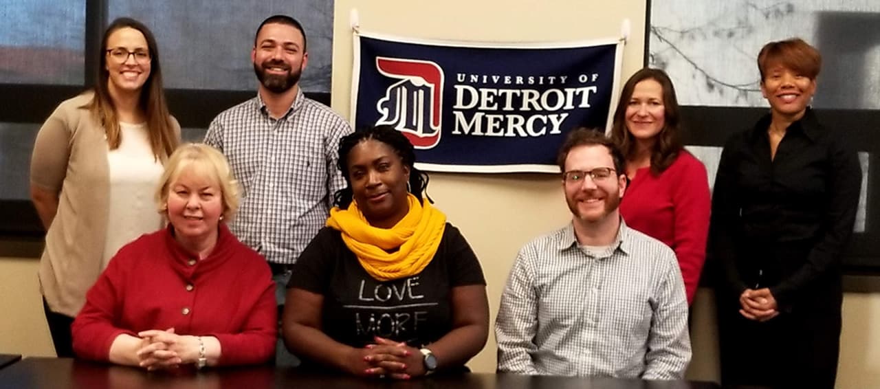 Photo of Detroit Mercy Advisory Board - not all members are present.